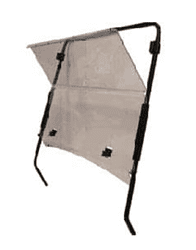 Show details for Fold down windshield, tinted, acrylic Picture of Fold down windshield, tinted, acrylic