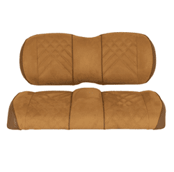 Show details for Premium RedDot® Honey Suede Front Seat Assemblies for Club Car Precedent Onward Tempo Picture of Premium RedDot® Honey Suede Front Seat Assemblies for Club Car Precedent Onward Tempo
