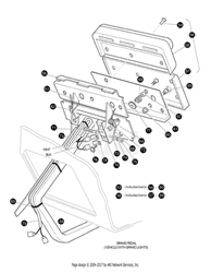 Show details for Cable, brake -37.06 Picture of Cable, brake -37.06