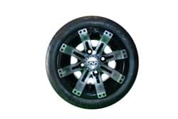 Show details for Gtw Tempest 12x7 Machined Black Wheel/215/35-12 GTW® Mamba Street Tire (No Lift Required) Picture of Gtw Tempest 12x7 Machined Black Wheel/215/35-12 GTW® Mamba Street Tire (No Lift Required)