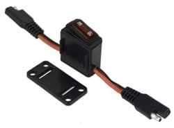 Show details for Bazooka LED Back-Lighted Inline Switch 16 Amp 12V SAE Plug Picture of Bazooka LED Back-Lighted Inline Switch 16 Amp 12V SAE Plug