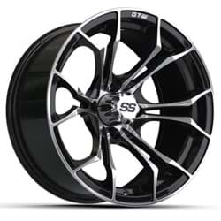 Show details for 15" GTW® Spyder Wheel –Gloss Black Picture of 15" GTW® Spyder Wheel –Gloss Black