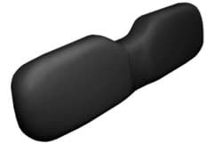 Show details for EZGO RXV Black Seat Backrest Cushion Assembly (Years 2008-2015) Picture of EZGO RXV Black Seat Backrest Cushion Assembly (Years 2008-2015)