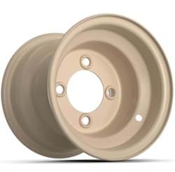 Show details for 8x7 Beige Steel Wheel (Centered) Picture of 8x7 Beige Steel Wheel (Centered)