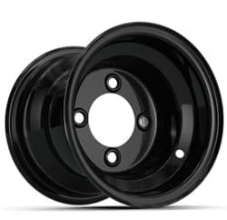 Show details for 8″ GTW Gloss Black Steel Wheel (Centered) Picture of 8″ GTW Gloss Black Steel Wheel (Centered)