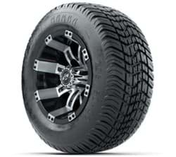 Show details for Gtw Tempest 10x7 Machined Black Wheel/205/50-10 GTW® Mamba Street Tire (No Lift Required) Picture of Gtw Tempest 10x7 Machined Black Wheel/205/50-10 GTW® Mamba Street Tire (No Lift Required)