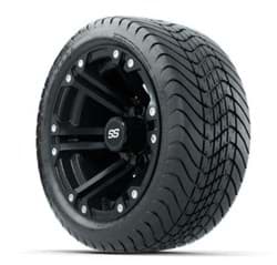 Show details for 12x7 Matte Black Diesel Wheel/215/35-12 GTW® Mamba Street Tire Picture of 12x7 Matte Black Diesel Wheel/215/35-12 GTW® Mamba Street Tire