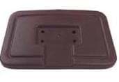 Show details for Tan plastic seat back cap, brown Picture of Tan plastic seat back cap, brown