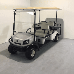 Show details for Trade - 2019 - Electric 72v - Cushman - Shuttle 6 - 6 Seater - White Picture of Trade - 2019 - Electric 72v - Cushman - Shuttle 6 - 6 Seater - White