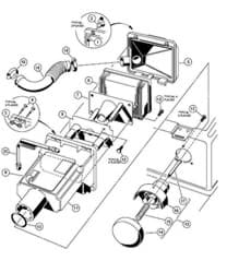 Show details for Choke assembly (OHV) Picture of Choke assembly (OHV)