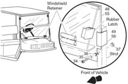 Show details for One piece windshield Picture of One piece windshield