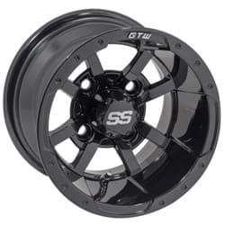 Show details for GTW® Storm Trooper 10x7 Black Wheel (3:4 Offset) Picture of GTW® Storm Trooper 10x7 Black Wheel (3:4 Offset)