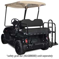 Show details for Madjax Genesis 150 rear flip seat, black Picture of Madjax Genesis 150 rear flip seat, black