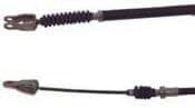 Show details for Drivers side brake cable. 38-1/2 long Picture of Drivers side brake cable. 38-1/2 long