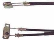 Show details for Drivers side brake cable Picture of Drivers side brake cable