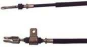 Show details for Drivers side brake cable. 43-1/4 long Picture of Drivers side brake cable. 43-1/4 long