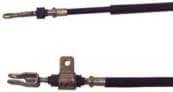 Show details for Passenger side brake cable. 53-1/2 long Picture of Passenger side brake cable. 53-1/2 long
