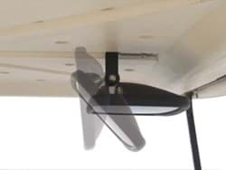 Show details for Fold down convex rear view mirror 14"x 7" Picture of Fold down convex rear view mirror 14"x 7"