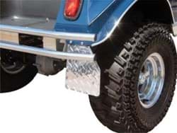 Show details for Diamond plate mud guard, ( 2/Set ) Picture of Diamond plate mud guard, ( 2/Set )