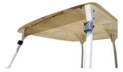 Show details for Acrylic windblocker, tinted Picture of Acrylic windblocker, tinted
