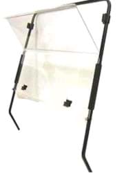 Show details for Fold down windscreen, clear, hinged, 1/4" acrylic (Tampa G) Picture of Fold down windscreen, clear, hinged, 1/4" acrylic (Tampa G)