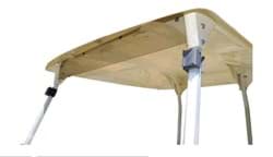 Show details for Acrylic windblocker, clear Picture of Acrylic windblocker, clear