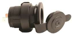 Show details for 12 Volt Weather Proof Power Port with Quick Nut Picture of 12 Volt Weather Proof Power Port with Quick Nut