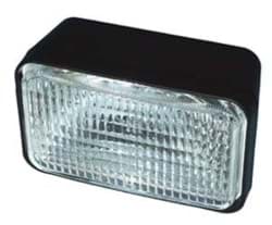 Show details for Rectangular headlight without bracket Picture of Rectangular headlight without bracket