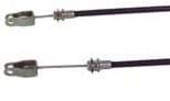 Show details for Passenger Side Brake Cable Without Springs. 50.26" Long Picture of Passenger Side Brake Cable Without Springs. 50.26" Long