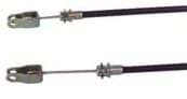 Show details for Drivers Side Brake Cable Without Springs 37-1/4" Long Picture of Drivers Side Brake Cable Without Springs 37-1/4" Long