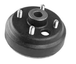 Show details for Brake drum, for thicker gas 4 cycle axles with splines Picture of Brake drum, for thicker gas 4 cycle axles with splines