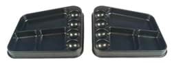 Show details for Black plastic dash organizer (2/Set) Picture of Black plastic dash organizer (2/Set)