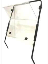 Show details for Fold down windscreen, clear, 1/4" acrylic Picture of Fold down windscreen, clear, 1/4" acrylic