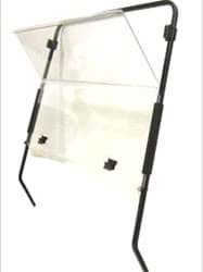 Show details for Fold down windscreen, clear, hinged, 1/4" acrylic ( Tampa G ) Picture of Fold down windscreen, clear, hinged, 1/4" acrylic ( Tampa G )
