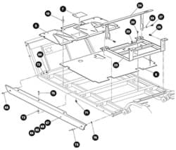 Show details for Rocker panel, driver side Picture of Rocker panel, driver side