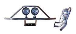 Show details for Jakes outlaw light bar, stainless Picture of Jakes outlaw light bar, stainless