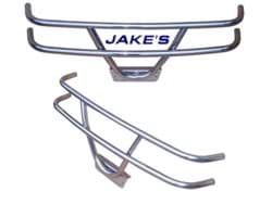 Show details for Jake's front brush guard, stainless Picture of Jake's front brush guard, stainless