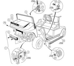 Show details for Trim, Front Body Picture of Trim, Front Body