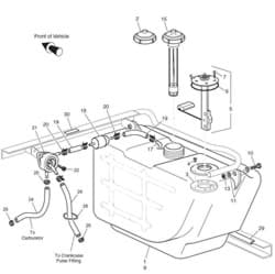 Show details for Fuel Tank (For Electric Fuel Gauge) - For An E-Z-Go Picture of Fuel Tank (For Electric Fuel Gauge) - For An E-Z-Go