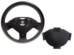 Show details for New style steering wheel and score card holder Picture of New style steering wheel and score card holder