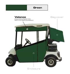 Show details for Cham. Valance kit, E-Z-GO TXT48, Forest green Picture of Cham. Valance kit, E-Z-GO TXT48, Forest green