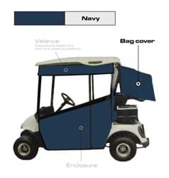 Show details for Cham. Bag cover, E-Z-GO TXT48/RXV, Navy Picture of Cham. Bag cover, E-Z-GO TXT48/RXV, Navy