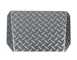 Show details for Formed aluminum diamond plate front shield Picture of Formed aluminum diamond plate front shield