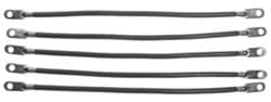 Show details for 48-Volt Battery Cable Set 4 Gauge. Includes 5 14" Cables. Picture of 48-Volt Battery Cable Set 4 Gauge. Includes 5 14" Cables.