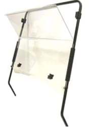 Show details for Fold down windscreen, clear, acrylic Picture of Fold down windscreen, clear, acrylic