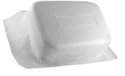 Show details for Seat back cover (white) Picture of Seat back cover (white)