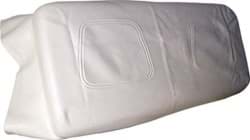 Show details for Seat bottom cover white Picture of Seat bottom cover white
