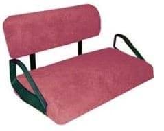 Show details for Imitation sheepskin seat cover, burgundy Picture of Imitation sheepskin seat cover, burgundy