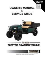 Show details for OWNERS GUIDE,ST400 48V Picture of OWNERS GUIDE,ST400 48V