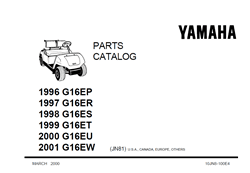 Show details for 2000 - Yamaha - G16EU - PC - All elec/utility Picture of 2000 - Yamaha - G16EU - PC - All elec/utility